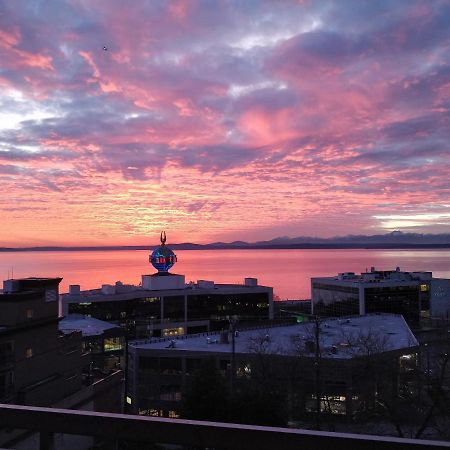 Top Floor Water View Oasis Near Space Needle & Cruise سياتل المظهر الخارجي الصورة