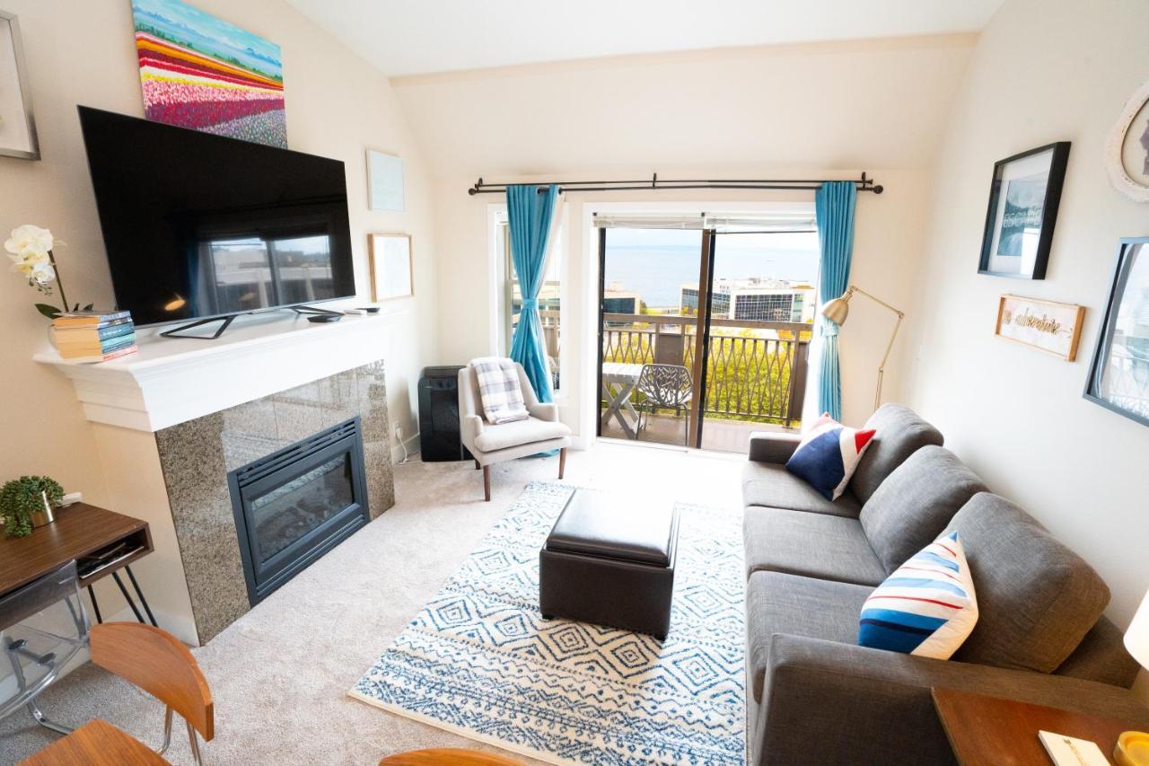 Top Floor Water View Oasis Near Space Needle & Cruise سياتل المظهر الخارجي الصورة