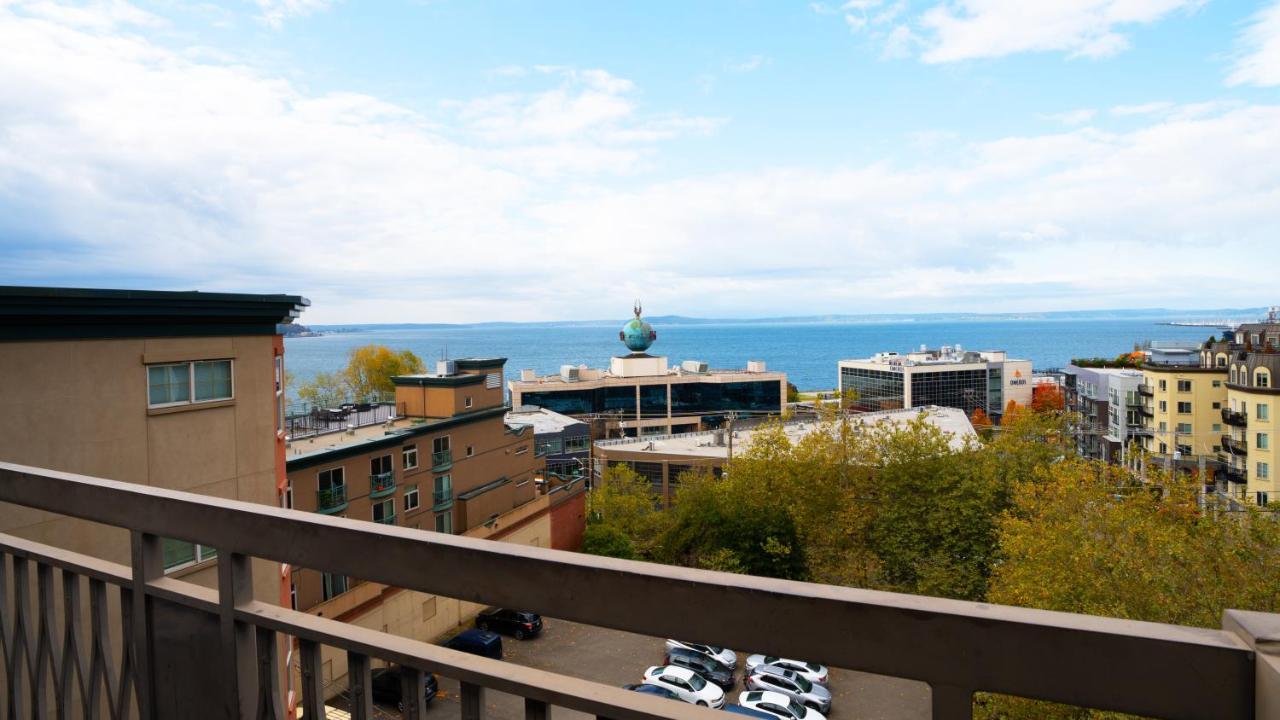 Top Floor Water View Oasis Near Space Needle & Cruise سياتل المظهر الخارجي الصورة